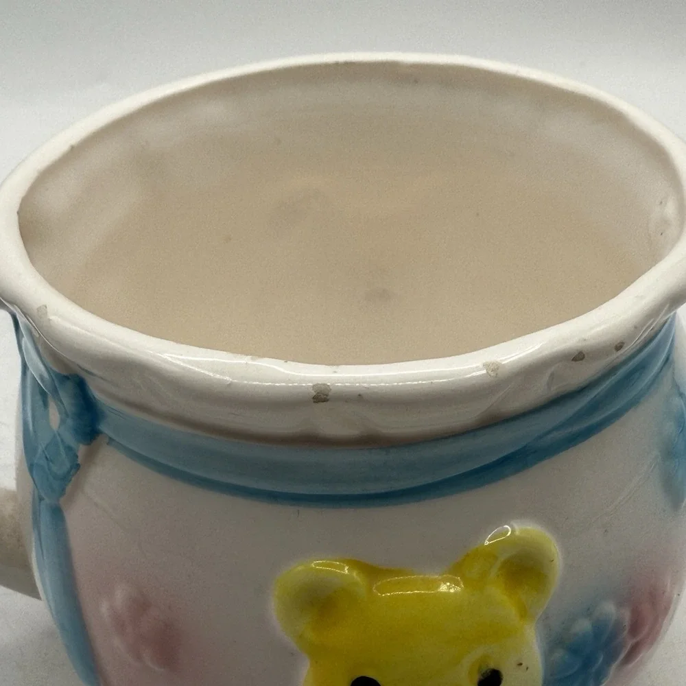 Vintage Giftwares Co. Nancy Pew‎ Baby Room Ceramic Planter Decorative Mug READ